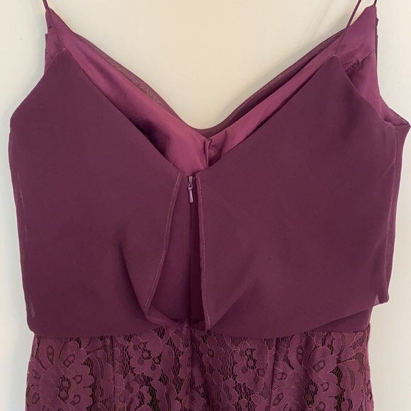 Christina Wu Aubergine Formal Bridesmaid Dress - Picture 4 of 7